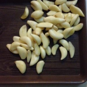 Garlic peeled Garlic peeled