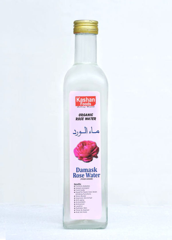 Organic Distilled Rose Water